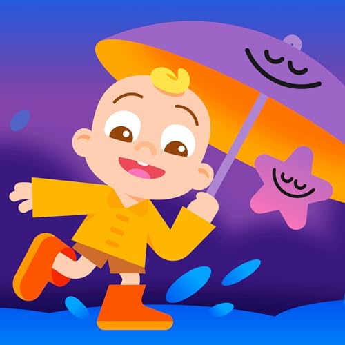 『A Rainy Day with Boo the Rainboots, Cora the Raincoat and Ella the Umbrella』のカバーアート