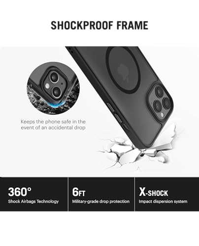 Image of DailyObjects Polycarbonate Nimbus 2.0 Magnetic Protective Case Cover Compatible with iPhone 14 Pro Max |Anti Shock,Scratch Resistant|Precise Cutouts & Modern Design|Wireless Charging