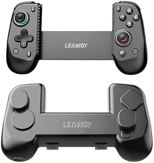 leadjoy Blade Plus モバイルコントローラー Switch1/2、iOS、Android、PC、Harmony OS に幅広く対応するワイヤレスゲームパッド 伸縮式デザインで最大215mmまで拡張可能 Bluetoothおよび有線接続,専用ケースセット