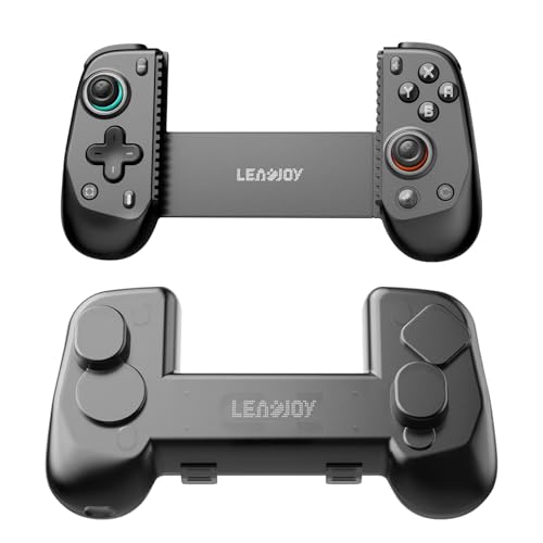 leadjoy Blade Plus モバイルコントローラー Switch1/2、iOS、Android、PC、Harmony OS に幅広く対応するワイヤレスゲームパッド 伸縮式デザインで最大215mmまで拡張可能 Bluetoothおよび有線接続,専用ケースセット