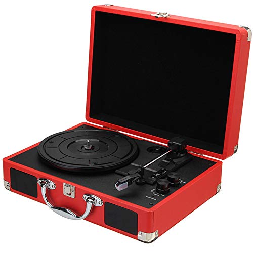 Tourne-Disque Vinyle Bluetooth Vintage à 3 Vitesses avec Haut-Parleur Stéréo, Tourne-Disque Vinyle Valise à Courroie… - Les Beatles, Paul McCartney, John Lennon, RIngo Starr, George Harrison Tourne-Disque Vinyle Bluetooth Vintage à 3 Vitesses avec Haut-Parleur Stéréo, Tourne-Disque Vinyle Valise à Courroie…