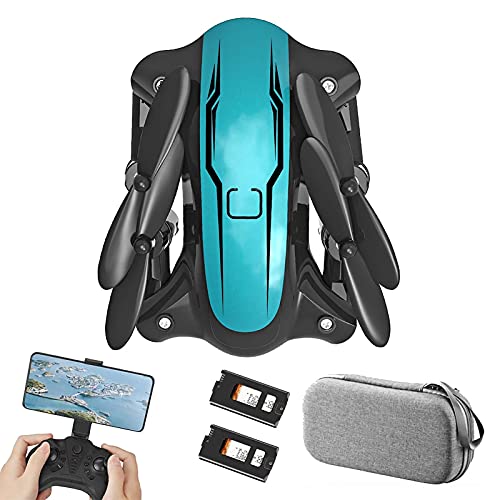 Drone with Camera 4K for Adults WiFi FPV Long Distance Drone with 4K HD 120deg Wide Angle Camera Long Flight Time Auto Hover RC Drone 2 Batteries (Color : 1 Battery) (2 Batteries) -  DJFHDIHRFHBVCASIJ, QQ3c14422