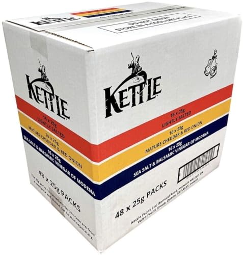 Kettle Chips Mixed 25 g (Pack of 48) By Shop4Less