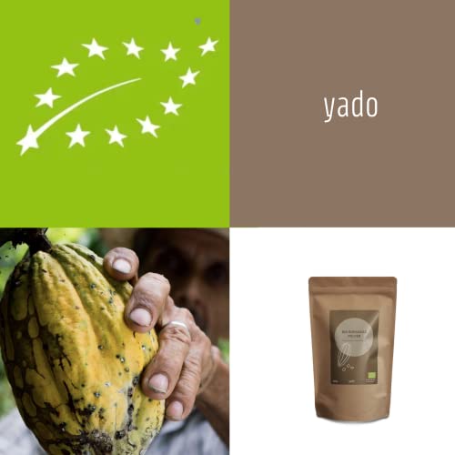 ROHKAKAO | 100% Theobroma Rohkakao aus Peru | Spitzenqualität | Biologisch - Organic | Raw | yado (400 g)