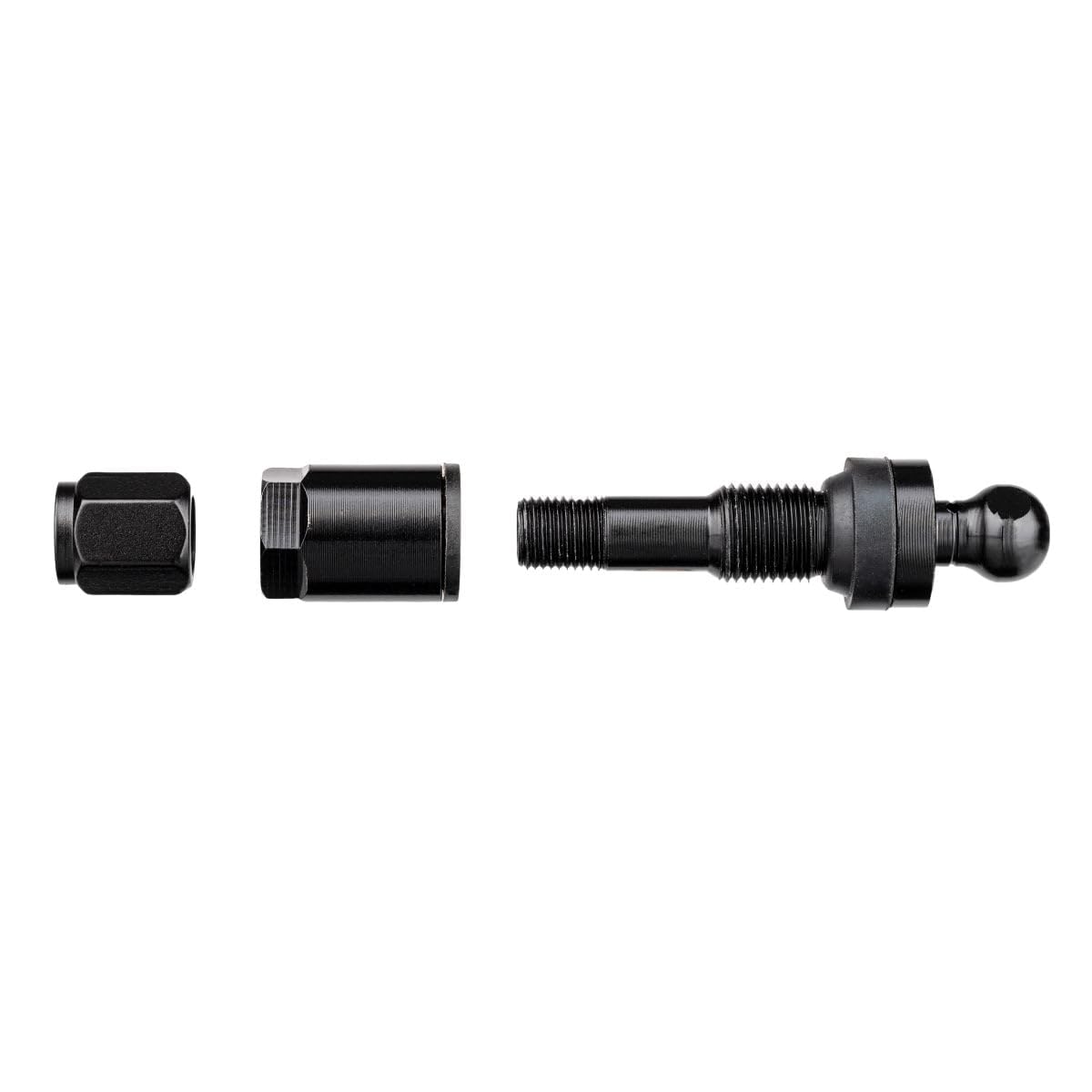 Electronicx 4 x czujniki RDKS metalowe, czarne, kompatybilne z Chevrolet Menlo 2020-2025, zestaw TPMS