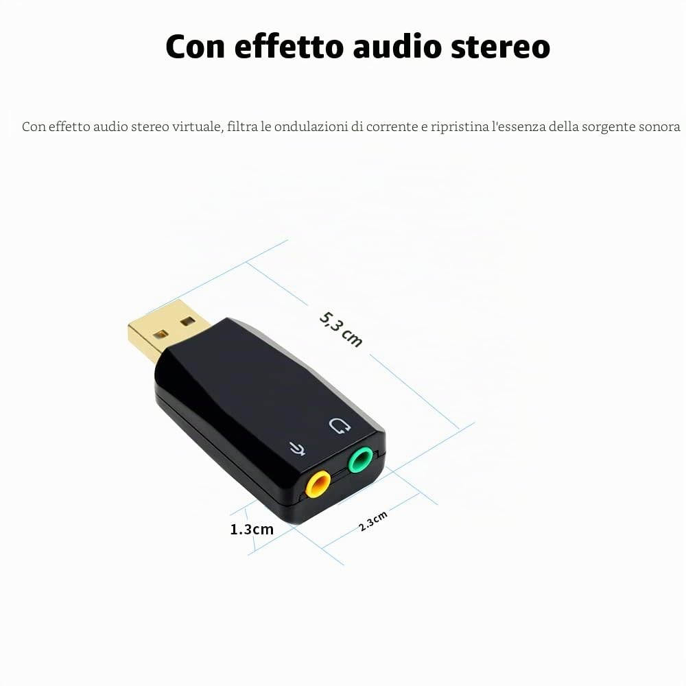 USB 3,5 mm Stereo Jack Audio Adapter, USB to AUX Cable, Computer Peripheral Devices Built-in Chip for Windows Mac Linux PC Laptops Desktops PS4 PS5 Black Headphones