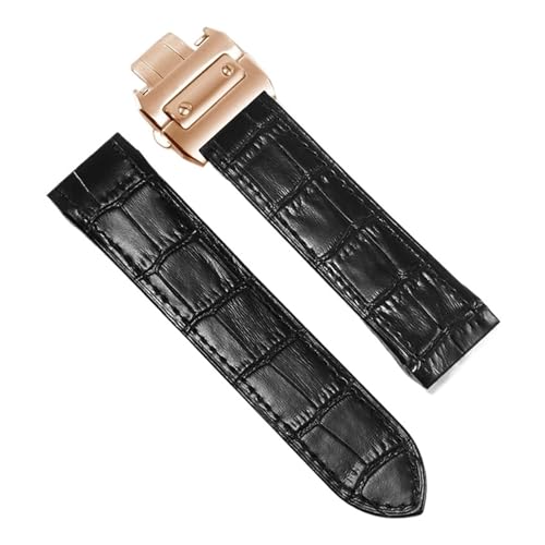 Bracelet montre cuir pour série Santos, style urbain chic homme femme