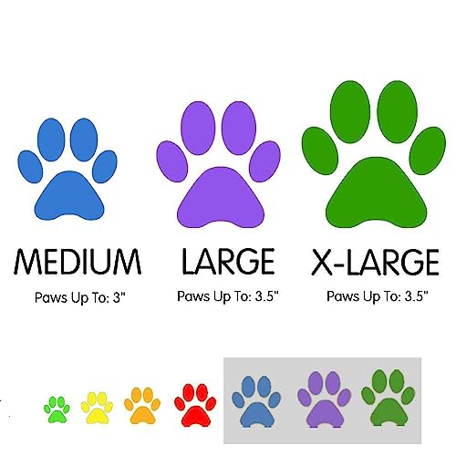 Pawz Dog Boots Large | 24 Booties Purple And Black #TOP4