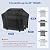 SunPatio Barbecue Grill Cover 65 Inch, Outdoor Heavy Duty Waterproof Charcoal Gas Grill Cover, Fade Resistant, All Weather Protection Compatible for Weber Charbroil Nexgrill Grills and More, Black