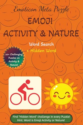 Emoticon Meta Puzzle Emoji Activity & Nature word search + Hidden word: A fulfilling word hunt for phone messaging fan & social media influencers! ... Self discovery, Family fun get together!