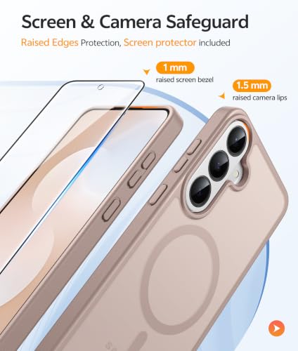 Image of FNTCASE for Samsung Galaxy S26 FE / S25 FE Case, Fit for Magsafe