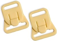 Vista 10 de Clips de sujetador de lactancia de 5/8 pulgadas, color beige, sujetadores de plástico, clips de enfermería, sujetador de maternidad, clips