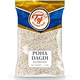 TAJ Poha Dagdi Flattened Rice, Powa Dagdi, Powa, 2-Pounds