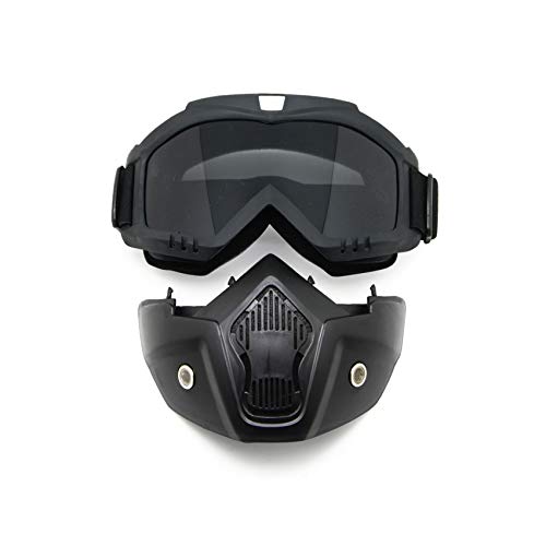 EnzoDate Moto Dirt Bike ATV Lunettes Masque Détachable Protéger Rembourrage Casque Lunettes De Soleil Route Riding UV Lunettes De Moto