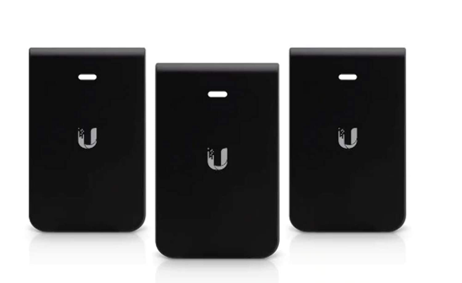 Ubiquiti Networks UniFi in-Wall HD Covers, Black, 3-Pack, Wall Mount, Plastic, Compatible with Access Point