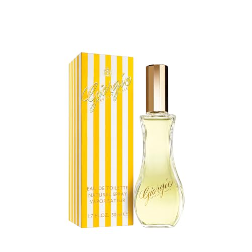 Giorgio Beverly Hills - Giorgio Yellow Eau de Toilette feminines und elegantes Parfüm Spray mit blumigen frischen und leicht orientalischen Noten holziges Aroma Parfüm für Damen - 50 ml