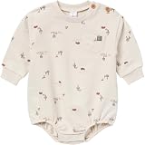Modern Moments by Gerber Unisex Baby Bubble Romper, Gray Buffalo Desert, 12 Months