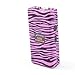 Monster Stun Gun Rechargeable Stun Gun with LED Flashlight, 18,000,000-Volt (Zebra Purple/Black)