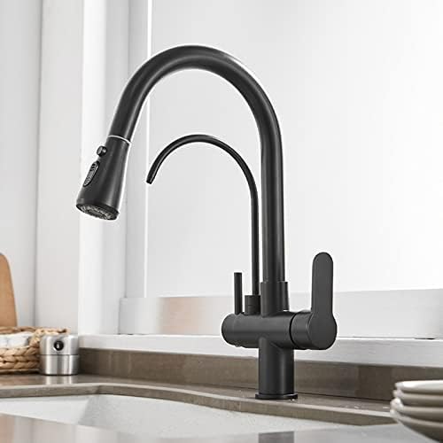 Fini le calcaire avec ce robinet de cuisine filtre rotatif et mitigeur eau chaude froide