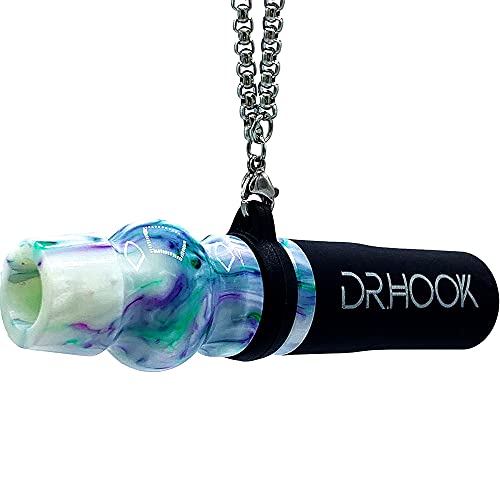 DR.HOOK Premium Mundstück für Shisha - Exklusive Shisha Mundstücke mit farbigem Harz und Handarbeit - Inklusive…