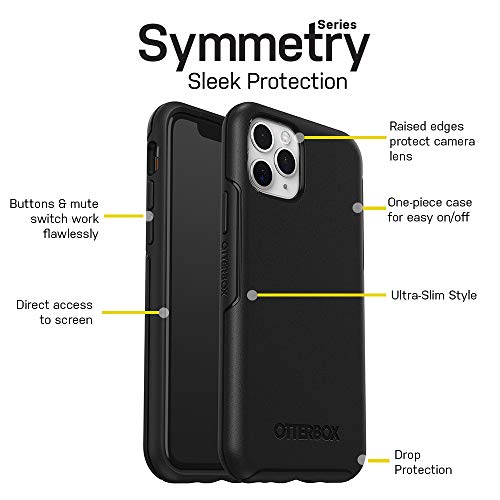 Otterbox Iphone 11 Pro Symmetry Series Case - Black, Ultra-Sleek, Wireless Charging Compatible, Raised Edges Protect Camera & Screen #TOP5
