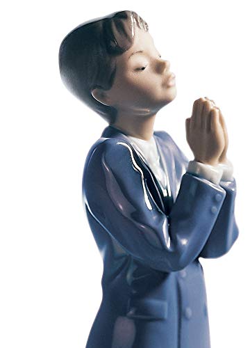Amazon.com: Lladro Communion Prayer Porcelain Figurine, Boy : Home