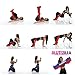 The X Bands Glute Bands - Booty Bands for Working Out - Workout Bands Resistance for Women & Men - Long Resistance Bands for Fitness & Stretching - Extra Strength Hip Thrust Thigh Bands for Workout