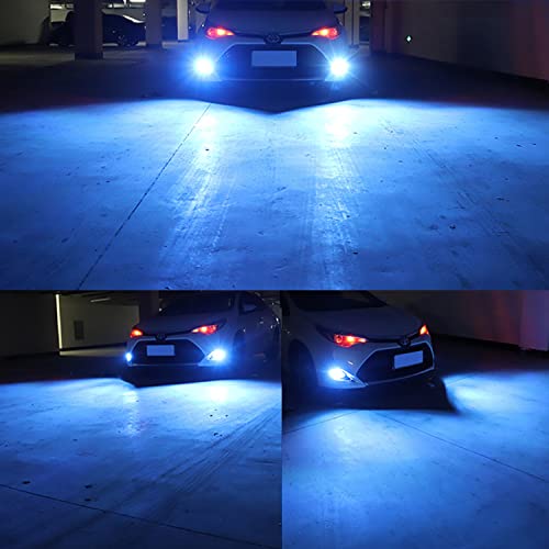 Autofast 9005 9145 9045 Hb3 H10 9140 9040 Led Headlight Bulbs Fog Light Drl Replacement 8000K Iced-Blue Light High Visibility High Penetration 96W For Car Truck Bus Halogen Replacement Pack Of 2 #TOP6