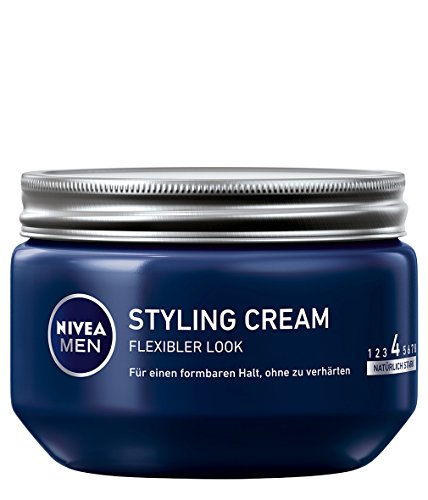 Nivea Men Crème Coiffage Flexible Look Lot de 4 de 150ml pour un style naturel au quotidien