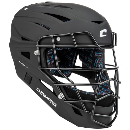 Champro HX Boss Matte-Finish Catchers Mask Large Black