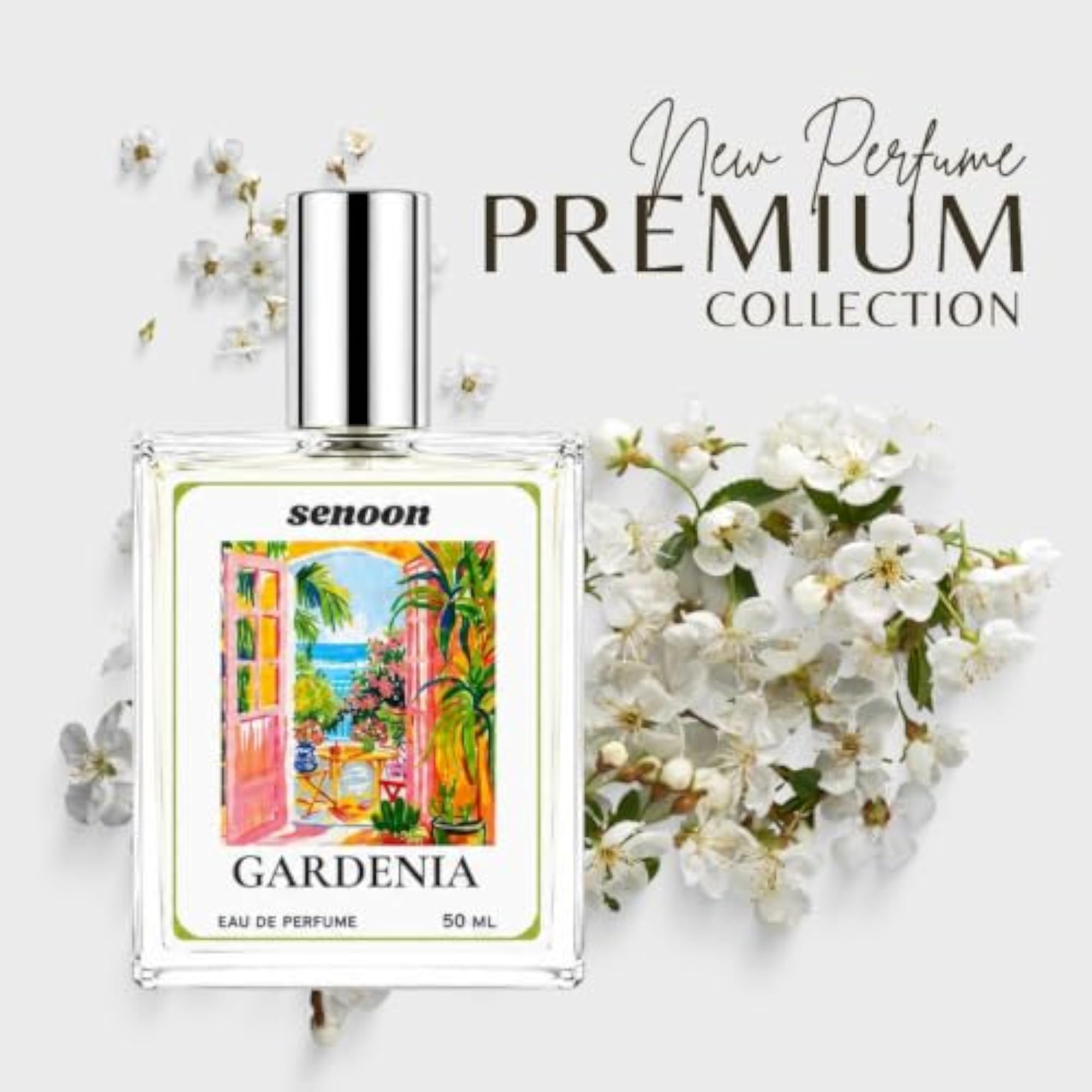 Unisex Floral Magnolia Eau De Parfum, 50ml