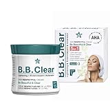 B.B. Clear - Be Beautiful & Clear - Skin Respectful Cream 5-in-1 – Vitamin C + AHA Face Cream with SPF 15 – Tone Correcting Moisturizer for Dark Spots, Uneven Skin Tone & Firming