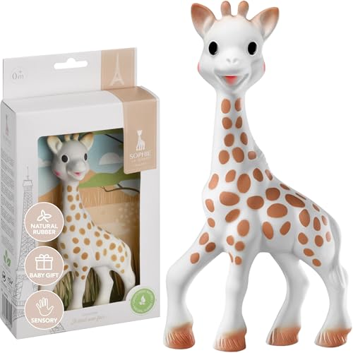 Sophie La Girafe Boîte Cadeau pour Bébé dès la naissance avec hochet doux