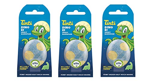 3 er SET TINTI Zauberei Dino Feen Osterei mit Sammelfigur Cover