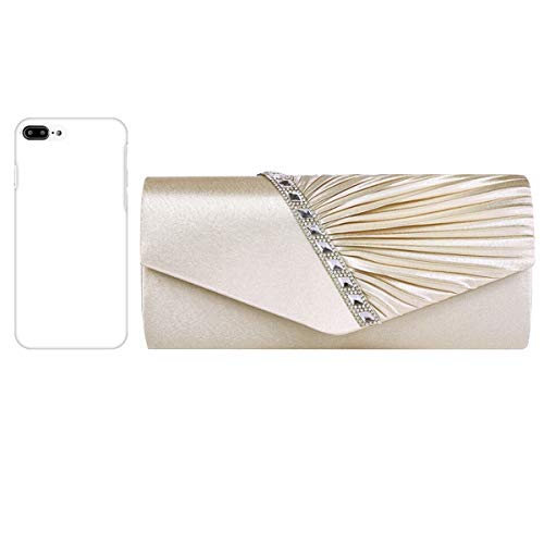Image of Goclothod Evening Clutch Handbag Women Fashion Crossbody Shoulder Bag Chain Purse