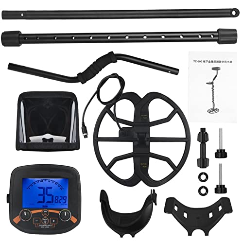 Metaaldetector Metaaldetector High-performance digitale display Waterdichte verstelbare grondbalansupgrade chip 19. 2khz Frequentie Voor volwassen kind (Color : 13 inch chassis, Size : A) - Image 3