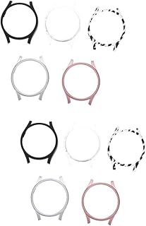 10 Pcs Oco Caso PC Esqueleto Relógios Relógio Inteligente De Smartwatch Shell Relógio Smartwatch Metade Protetor Relógio Protetor Facial Smartwatch Caso Protetor Smartwatch PartyKindom