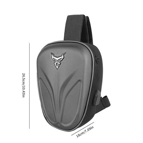 Sac à dos élingue rigide au design futuriste pour homme actif - 4