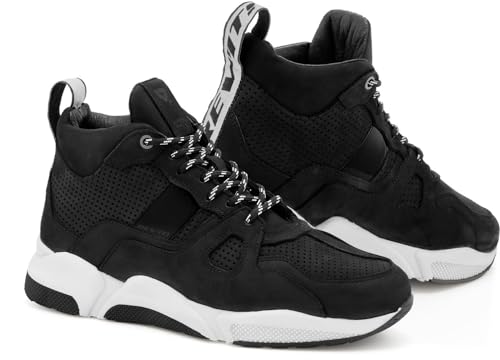 Chaussures de moto Revit Astro Ghost noir blanc taille 46 pour motard