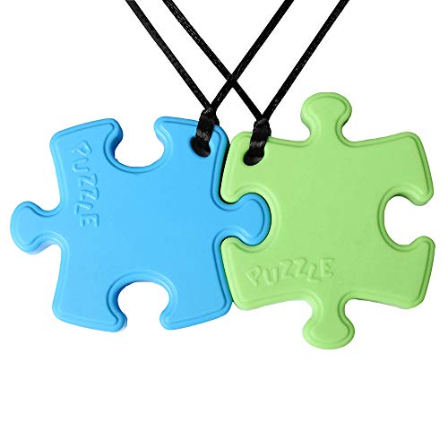 Sensory Chew Necklace for Boys and Girls – Tough Chew Necklace for Moderate