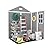 6' x 5' Outdoor Storage Shed, Resin Garden Shed with Windows, Lockable Door and Vents, Bike Storage Shed with 3-Proof Design Roof for Patio, Backyard, Lawn, Tool Storage, All Weather Use (Grey)