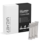 Layzin Verisol Collagen Complex | avec acide hyaluronique et vitamine C | améliore le teint de la peau | rouge