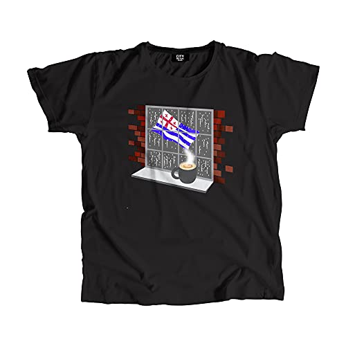 T-shirt Ajaria Coffee Rain vêtement unisexe mode urbaine moderne
