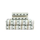 Eddie Bauer - Full Sheet Set with Fitted Sheet & Pillowcases, Cotton