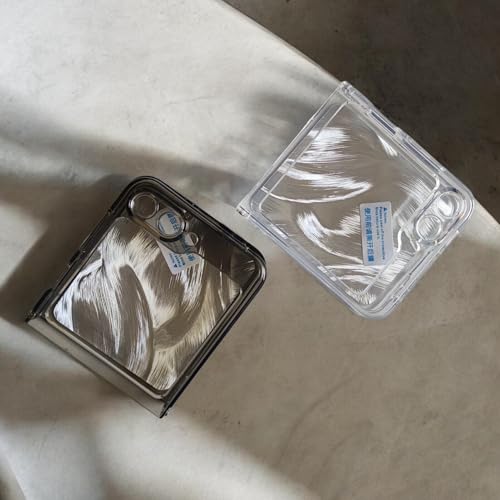 Capa Capinha Case Compatível Sannsung Galaxy Z Flip 5 / Z Flip 6 Anti Shock Deatalhe Escovado Premiu