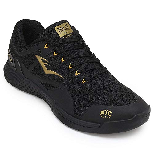 Tênis Everlast Cave CrossFit - Preto e Dourado-38