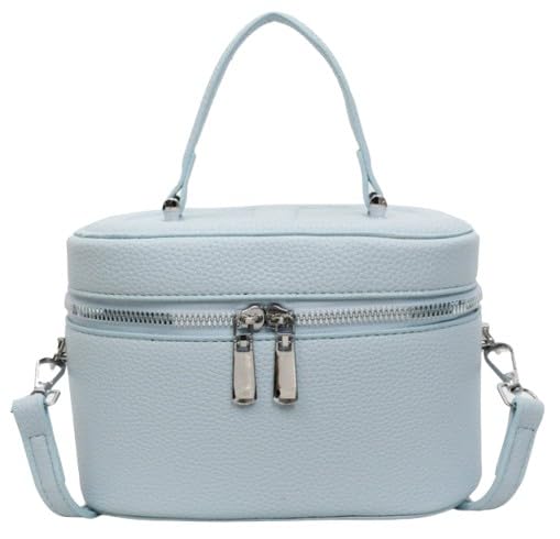 Small Top Handle Box Purse for Women Vegan Leather Crossbody Bag Cute Square Shoulder Bag Casual Handbag 2025