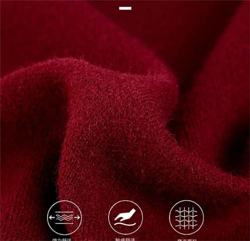 Dcvmvmn Men's Cashmere Vest Knitted Thickened Zipper Warm Vest Business Casual Sleeveless Sweater Cardigan3