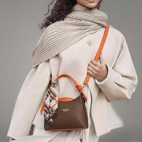 Image of EXOTIC Elara Knot Hobo Shoulder Bag for Women | Textured PU Leather | Detachable Sling Strap | Stylish Everyday Purse