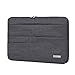 Price comparison product image Laptop Sleeve 15 15.6 Inch MacBook Pro, 15 Inch Notebook Case Drop-Proof Notebook MacBook Carrying Bag with Zipper Pocket 15.6 inch for Business -Dark Grey